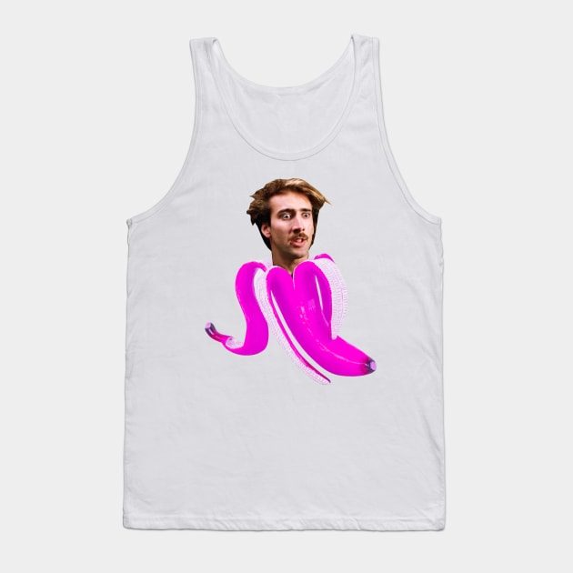 Nicholas cage banana Tank Top by YaiVargas